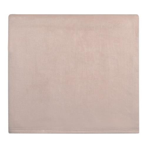 Martex Super Fleece Blanket, 100% Polyester, King 108x90, Tan
